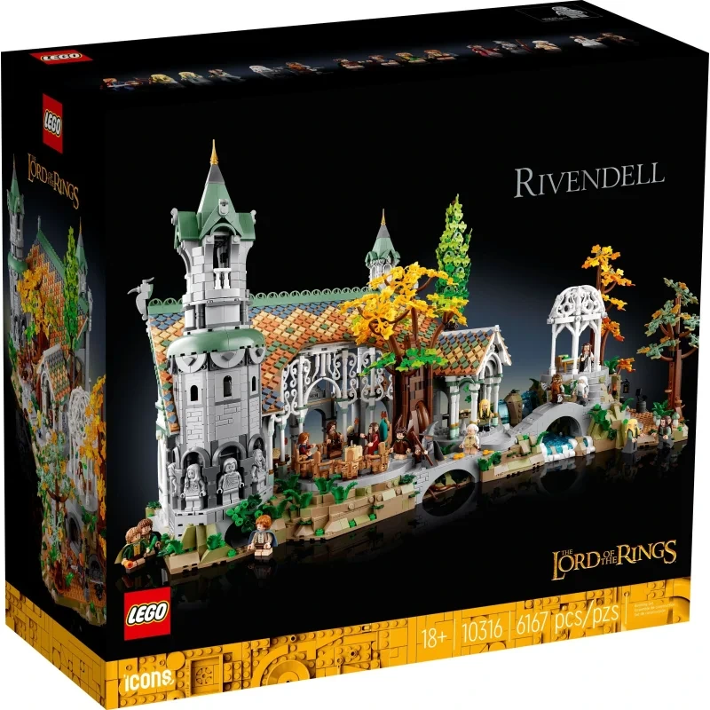 LEGO® Icons 10316 – Der Herr der Ringe: Bruchtal