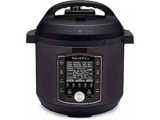Instant Pot Pro 10-in-1 – Multikocher aus schwarzem Edelstahl, 8 l