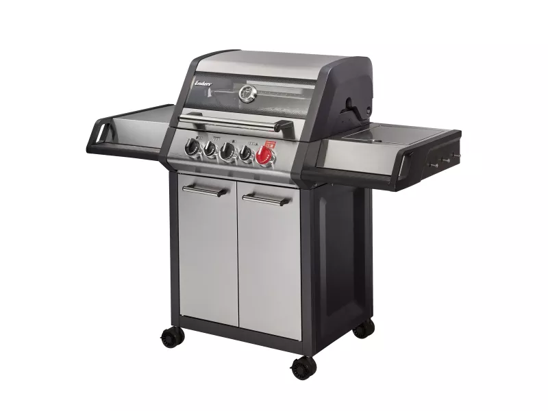 Enders Gasgrill Monroe Pro 3 SIK Turbo mit 3 Brennern & Seitenkocher
