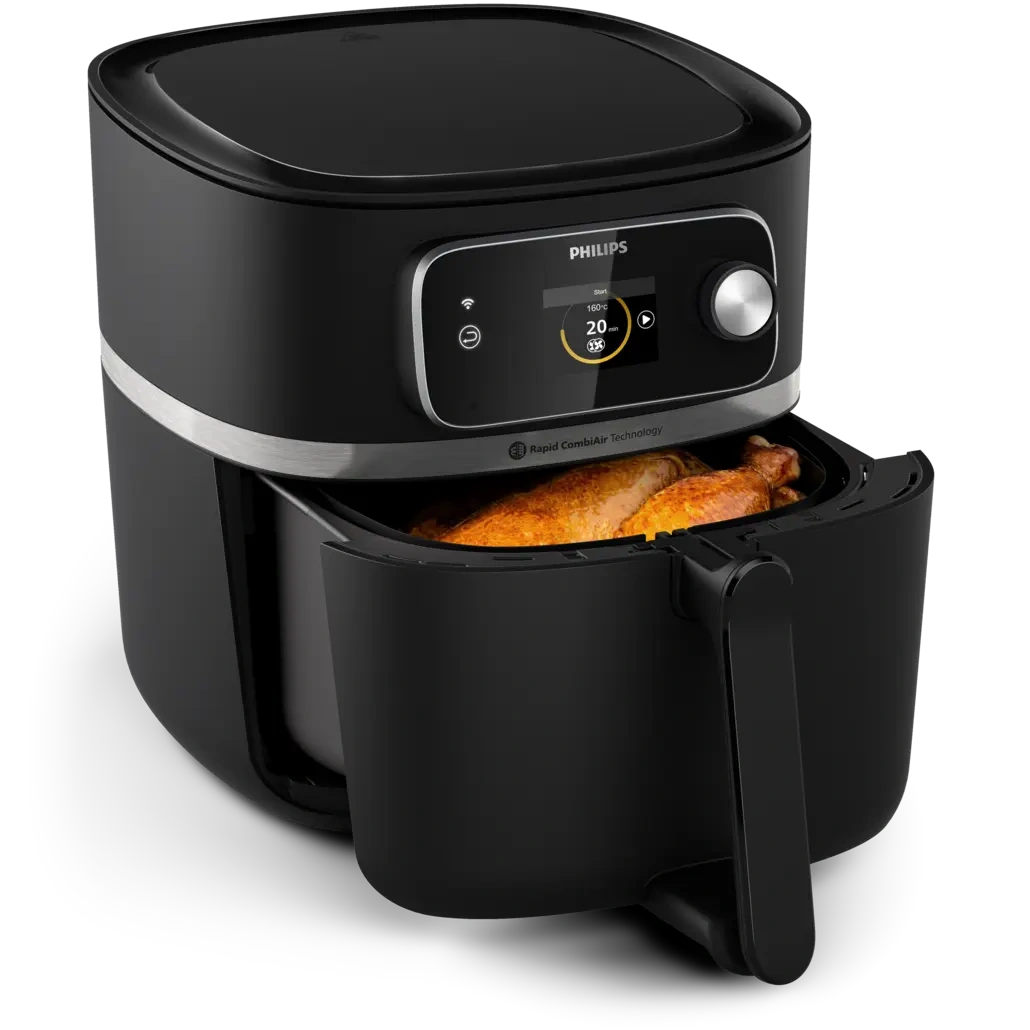 Philips Airfryer XXL HD9880/90 – 8,3 l, Rapid CombiAir, Connected