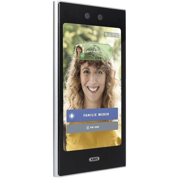 Abus FaceXess Türsprechanlage – Video-Türklingel mit Kamera und LCD-Touchscreen
