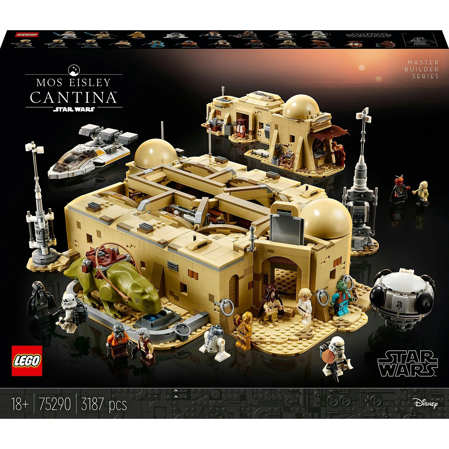 LEGO Star Wars – Mos Eisley Cantina™ Bausatz (75290), Mehrfarbig