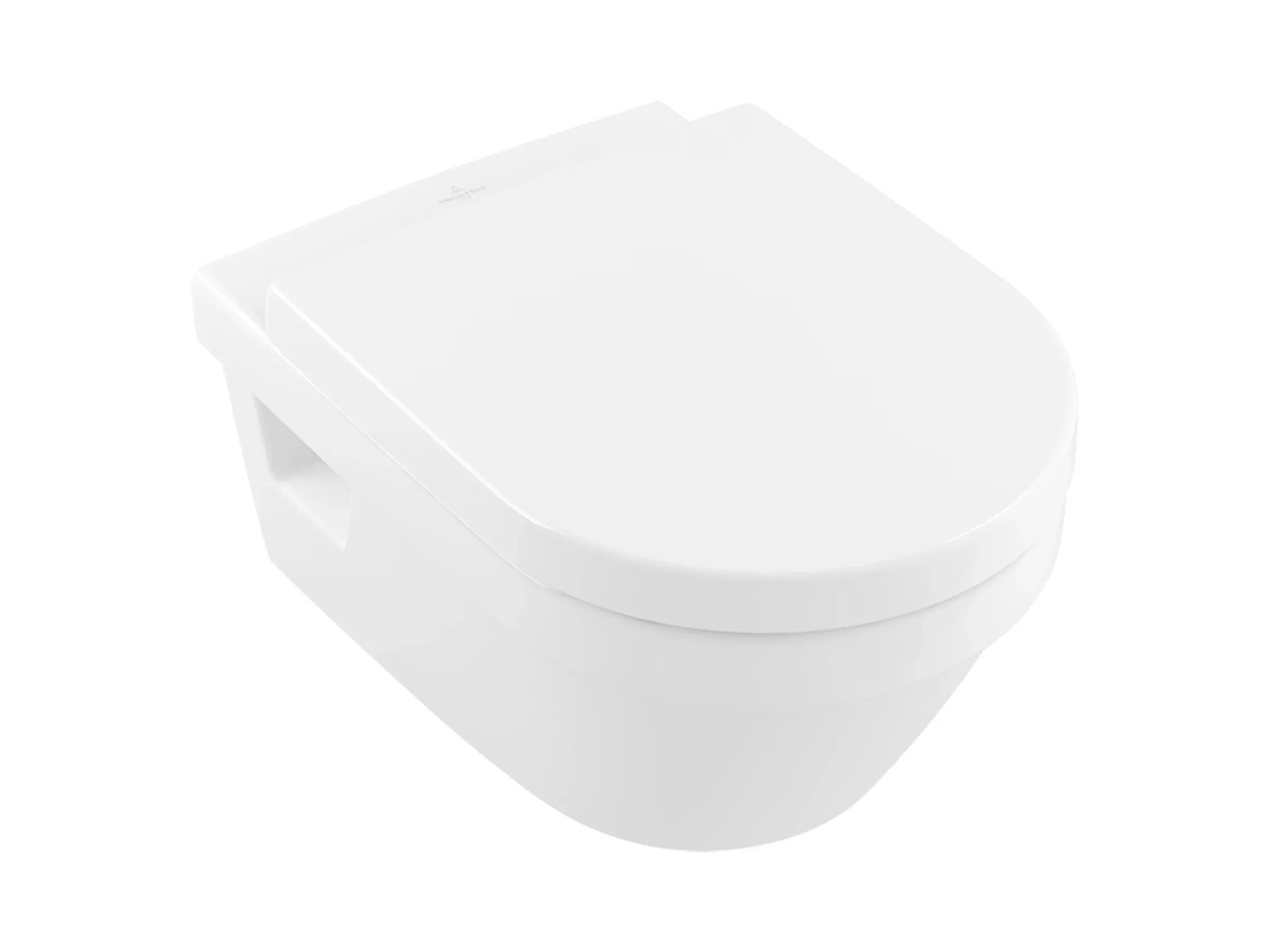 Villeroy & Boch Wand-WC-Set Architectura – Tiefspüler in klassischem Weiß
