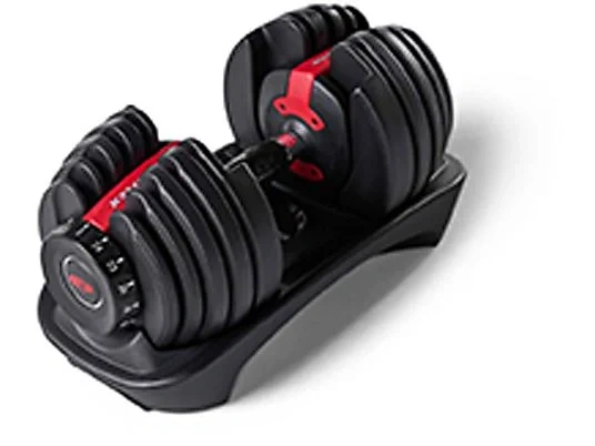 BowFlex 552i – Verstellbare Hantel (2–24 kg) in Schwarz