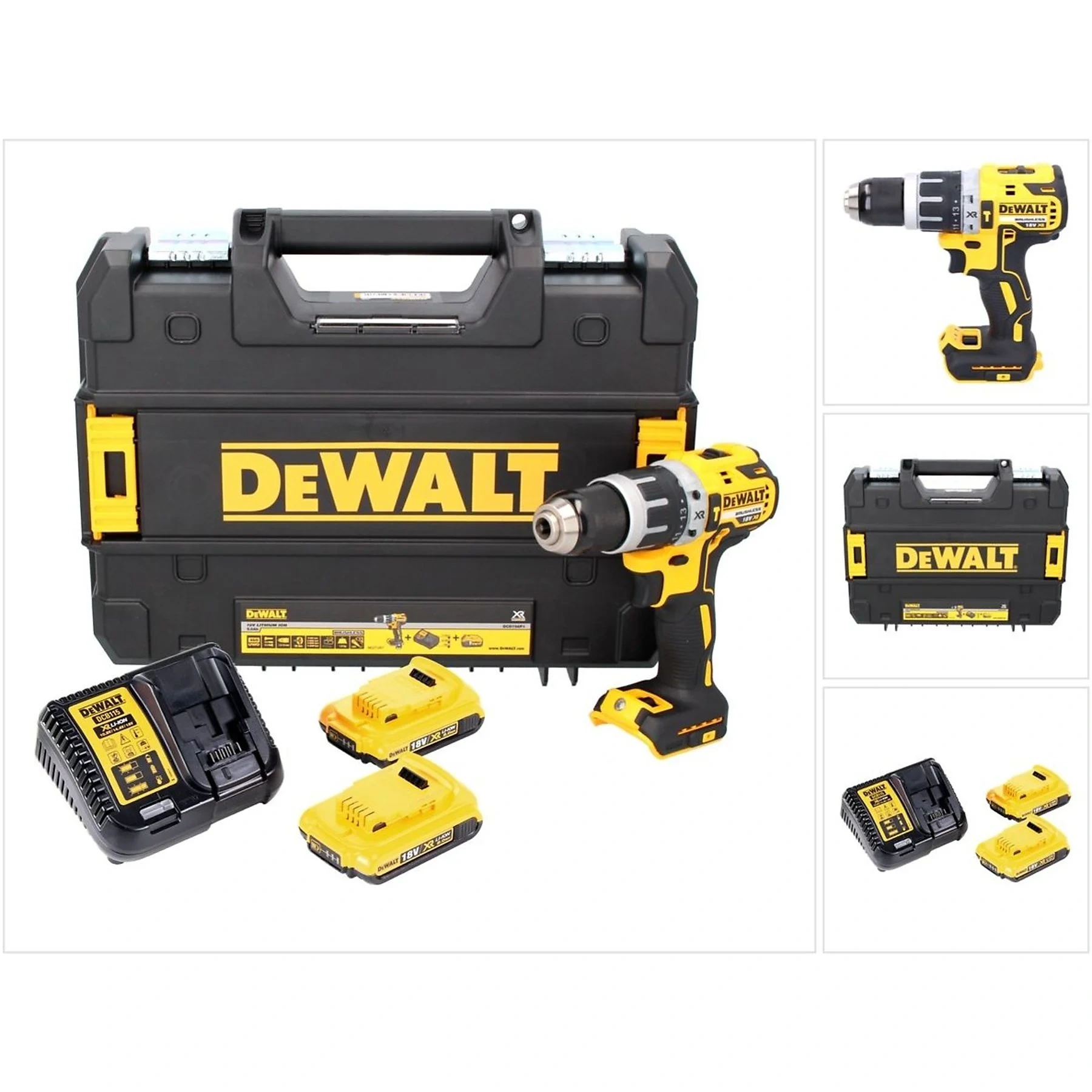DeWALT DCD796D2 Akku-Schlagbohrschrauber 18V XR im Koffer