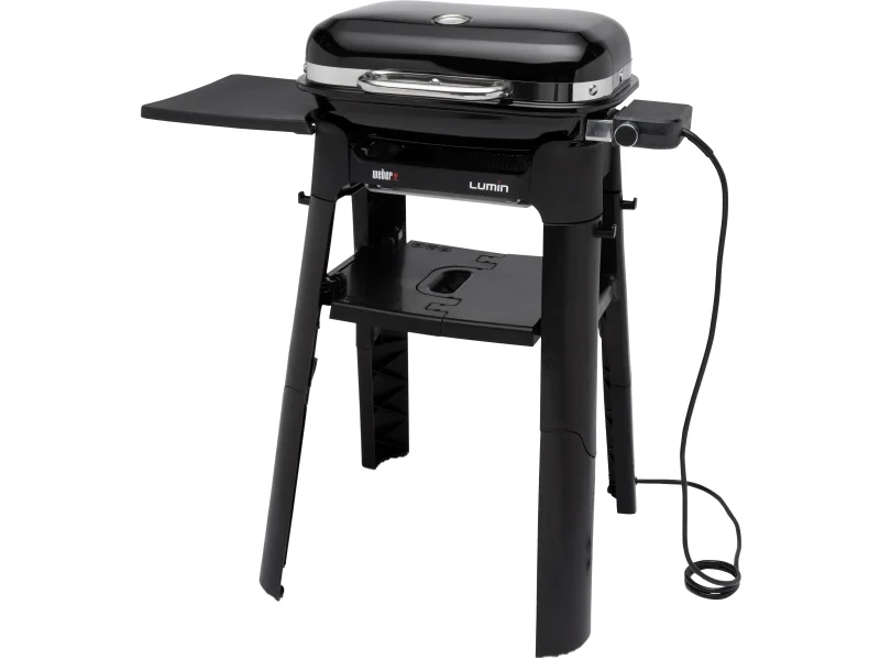 Weber Elektrogrill Lumin Compact Stand – Schwarz, 2.200 W Weber Elektrogrill Lumin Compact Stand – Schwarz, 2.200 W